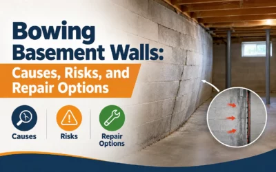 Bowing Basement Walls: Causes, Risks, and Repair Options